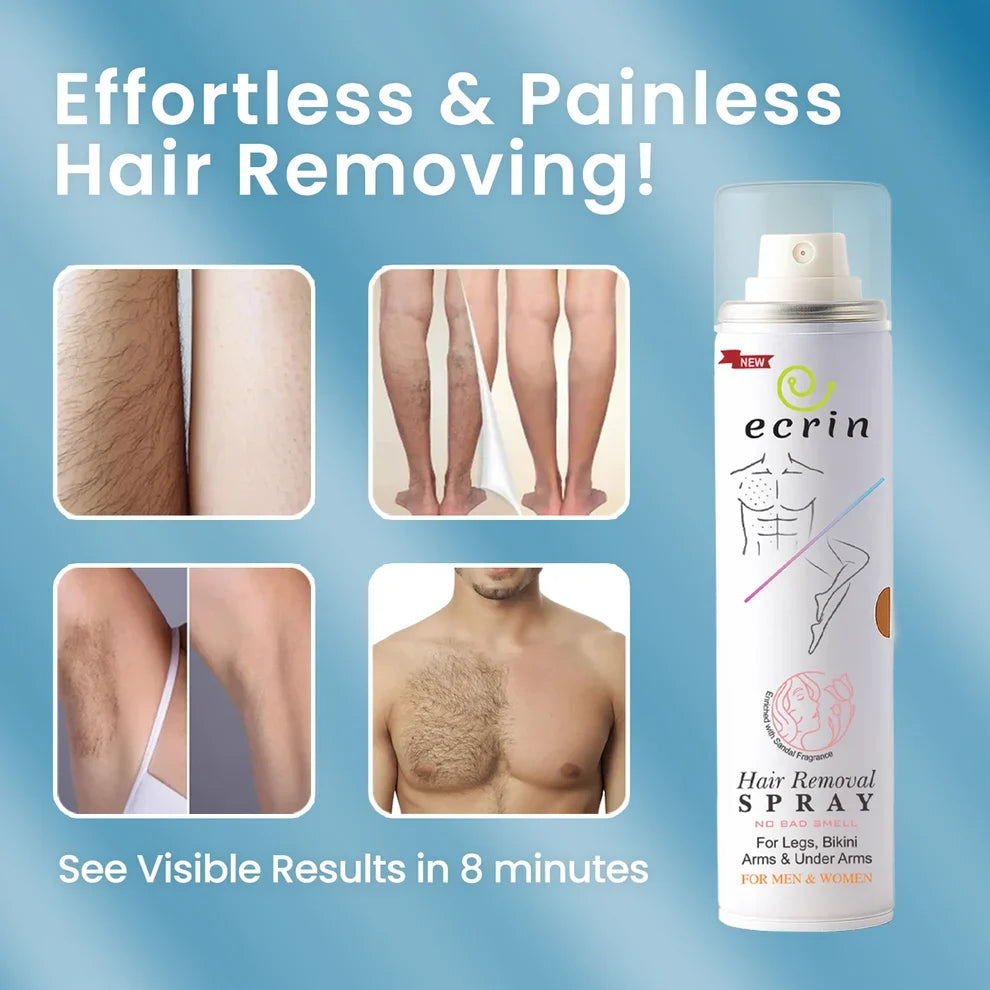 Ecrin Hair Removal Spray for Men and Women (200ml) FREE Shipping