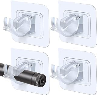 Self Adhesive Curtain Rod Holder (4PCS)