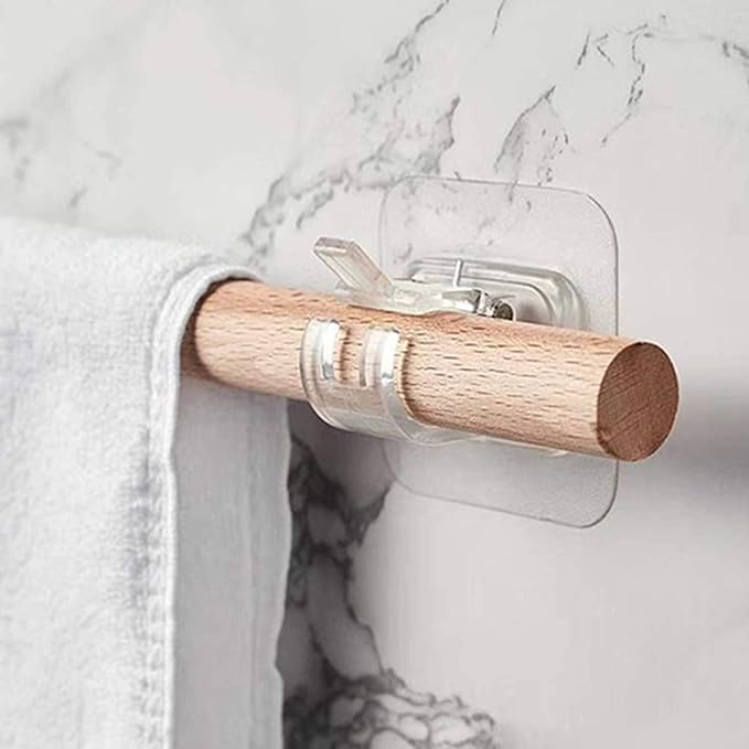 Self Adhesive Curtain Rod Holder (4PCS)