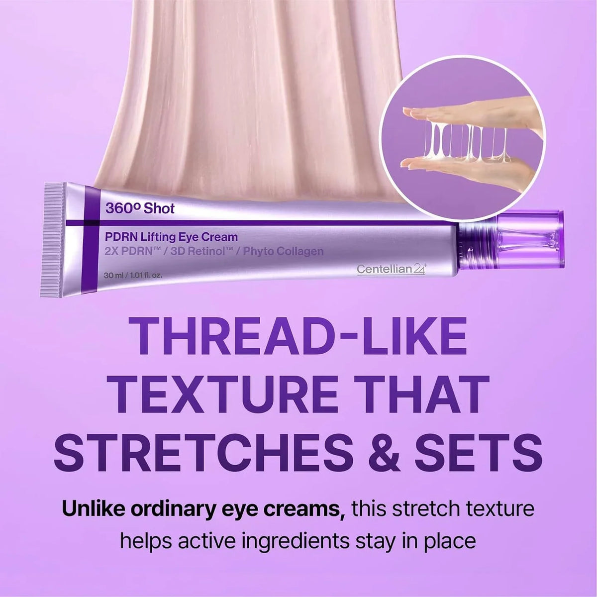 360º Shot PDRN lips and eye cream || 30ml || Buy 1 get 1 free